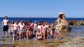 Spanisch Sprachfereien am Meer